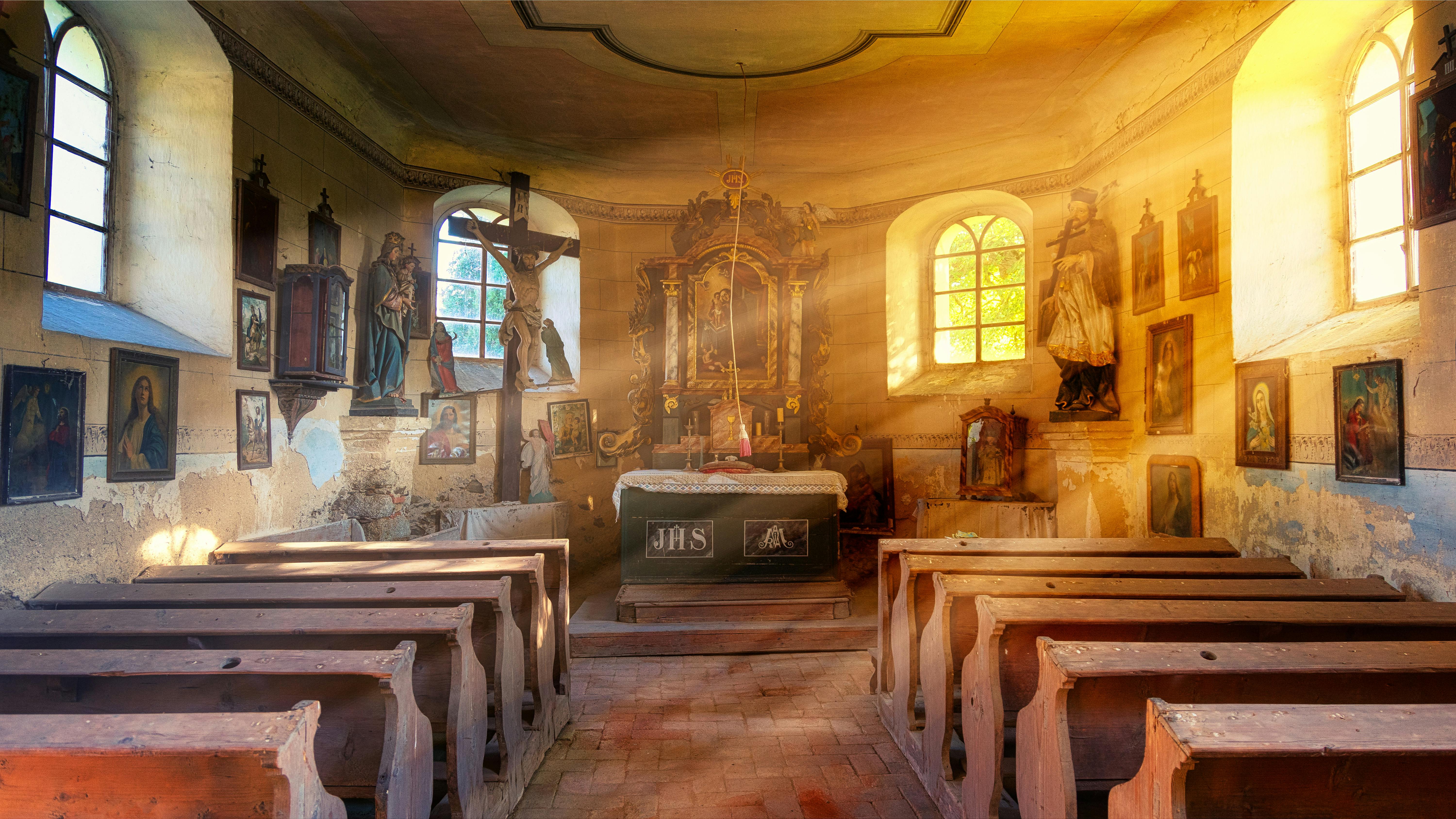 Light through a chapel window